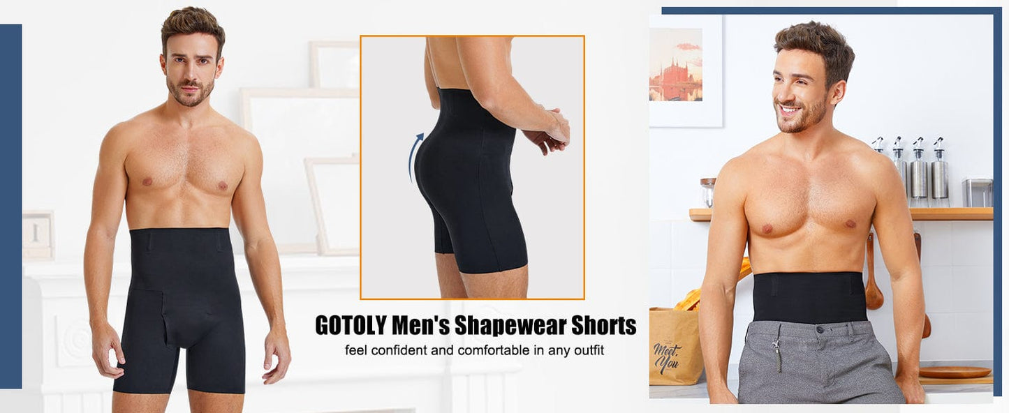 Men's Seamless Microfiber Tummy Tucker Brief