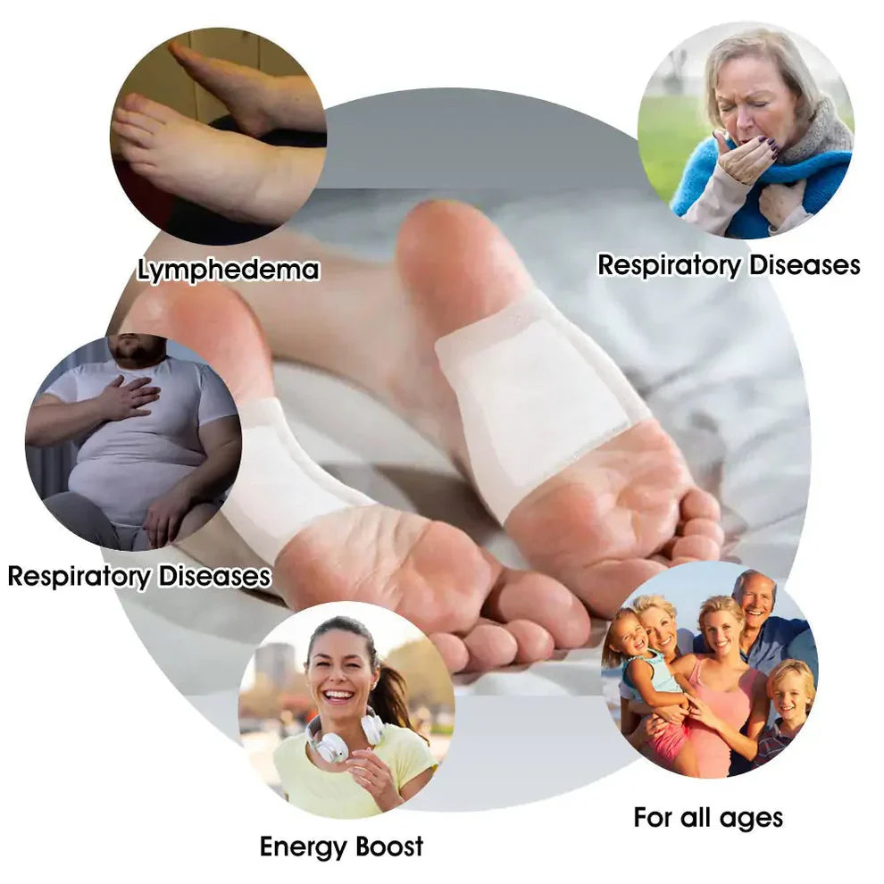 Vee Vesom Lymphatic Daiamage & Sliming Patches Buy 1 Get 1